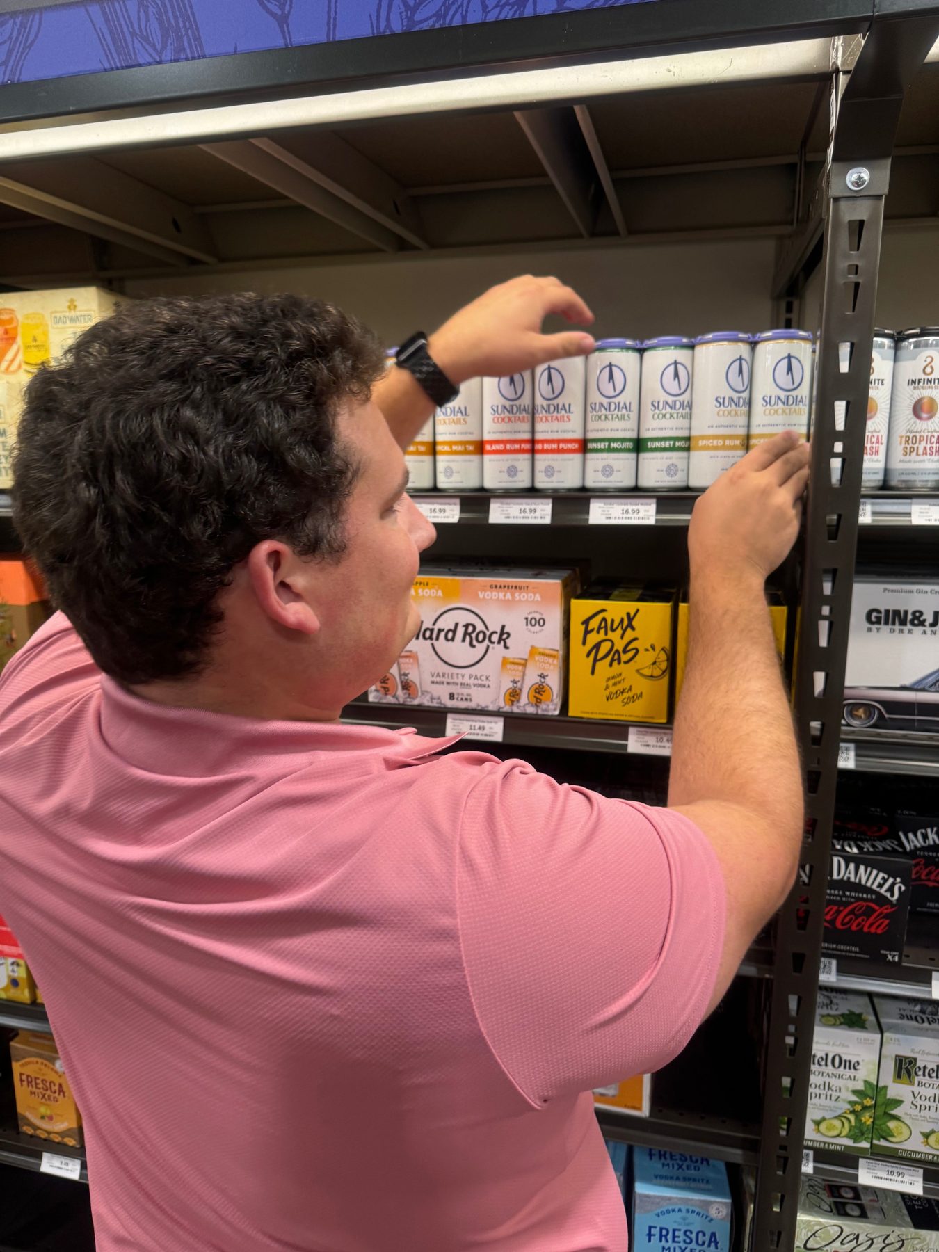 Sundial Cocktails shelf check
